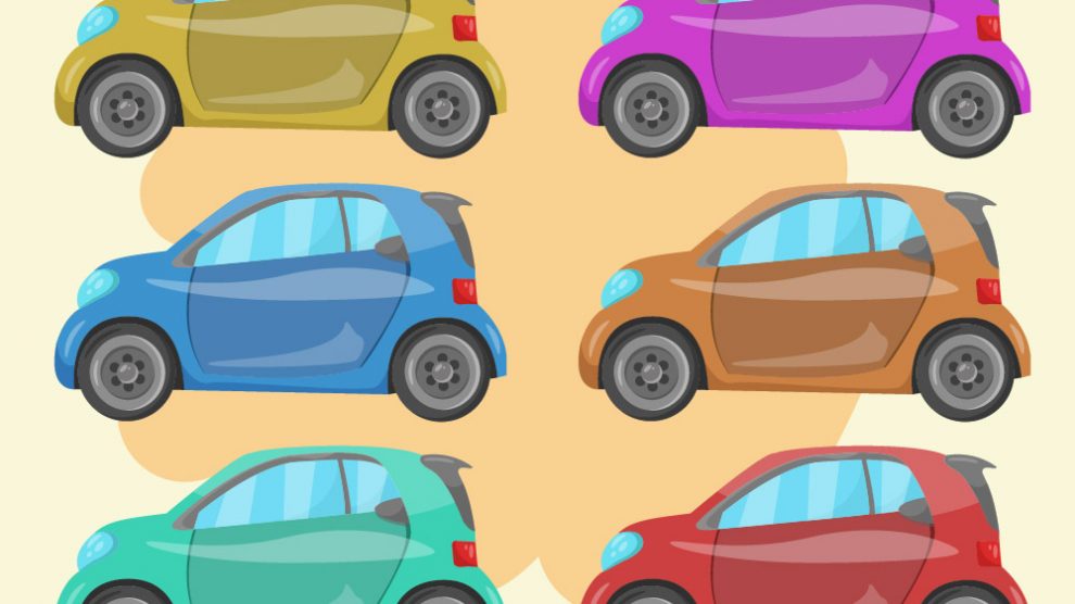 Mini Car Collection PNG Free
