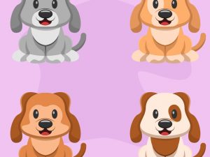 Cute Puppy Collection PNG Free