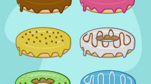 Donut Image Collection PNG Free