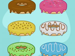 Donut Image Collection PNG Free